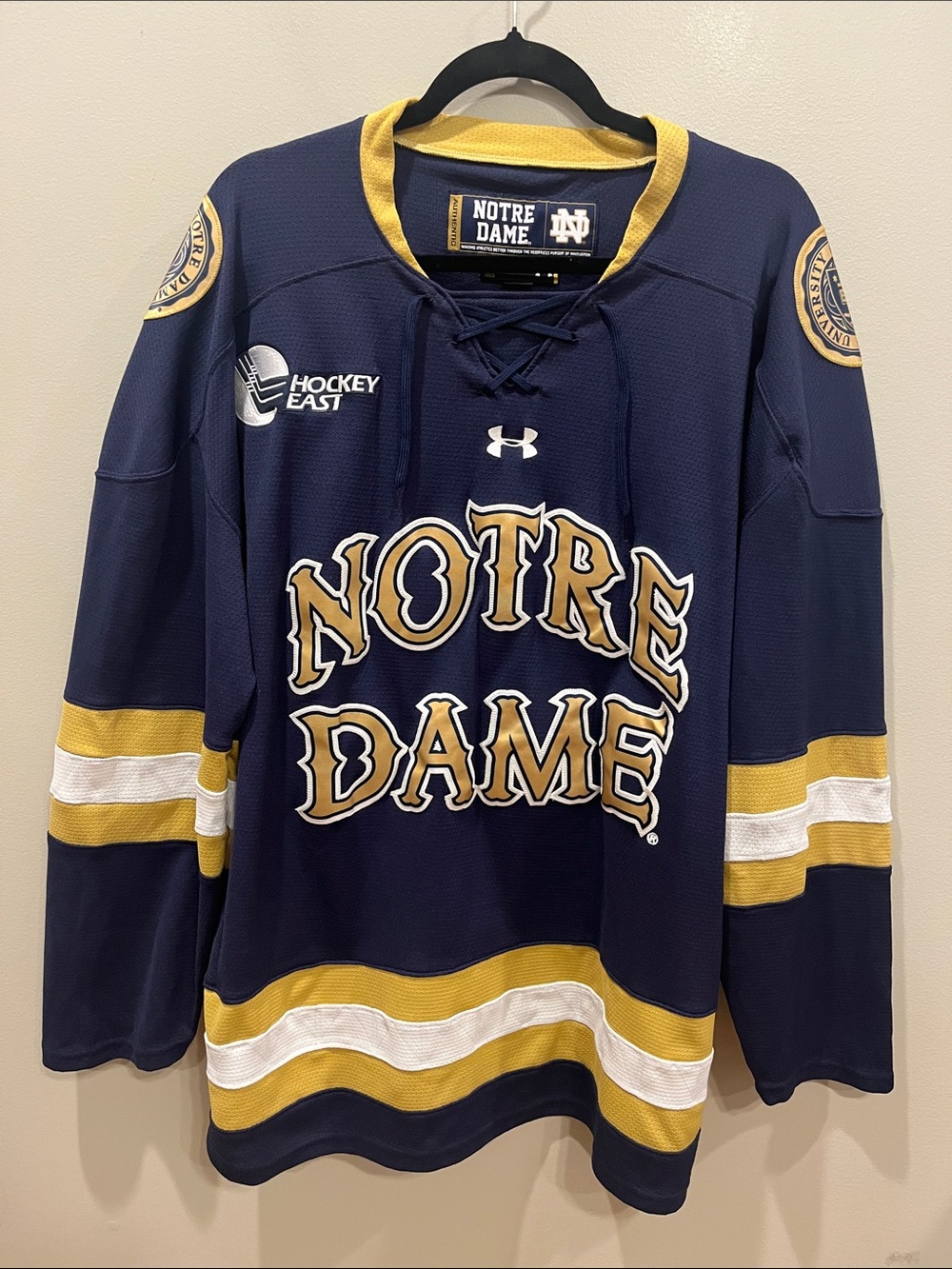 Under Armour Fighting Irish Hockey Jersey
